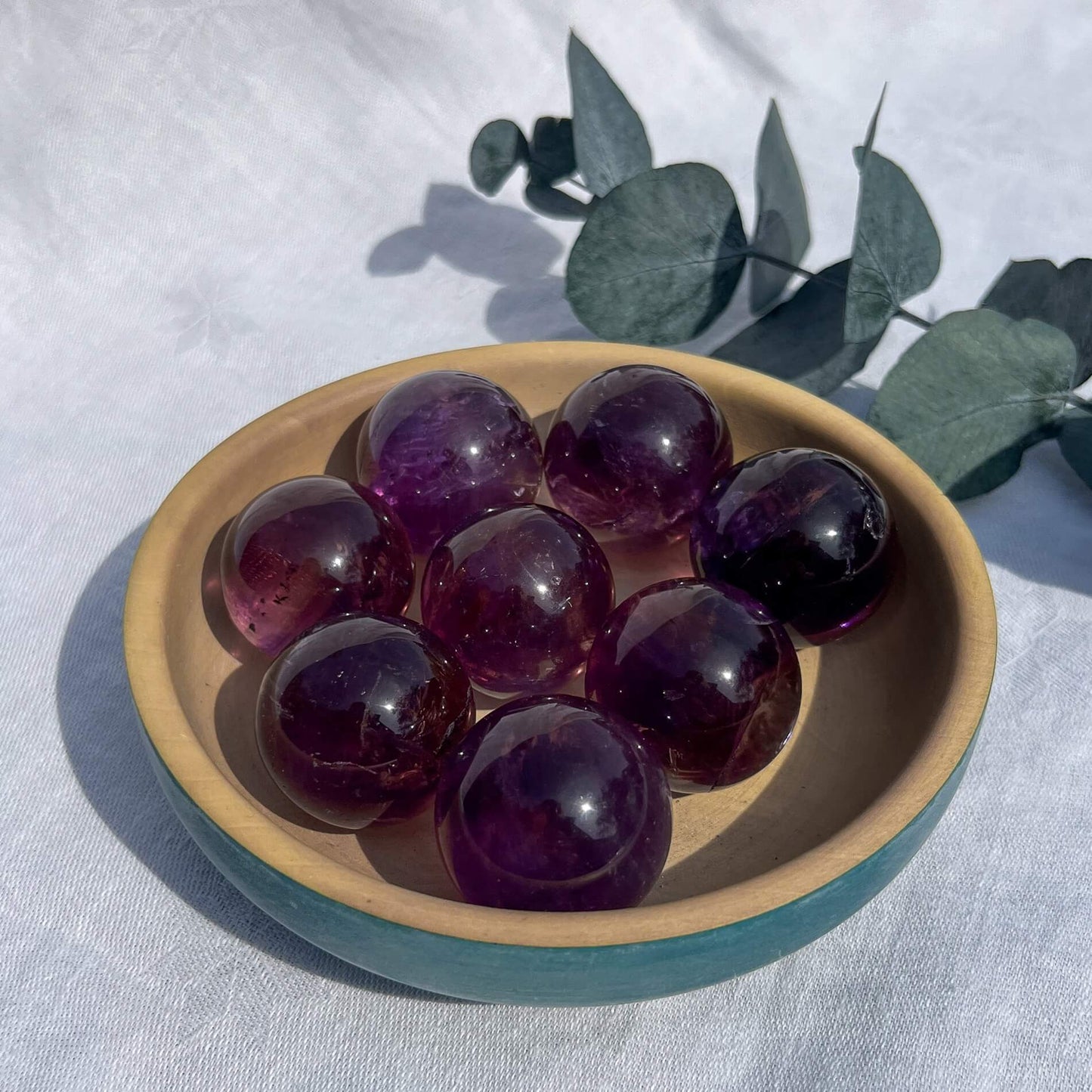 Amethyst Crystal Spheres - Super Extra Grade