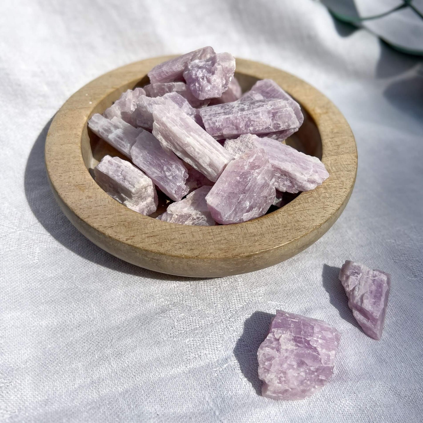 Kunzite Raw Crystal Pieces - Small