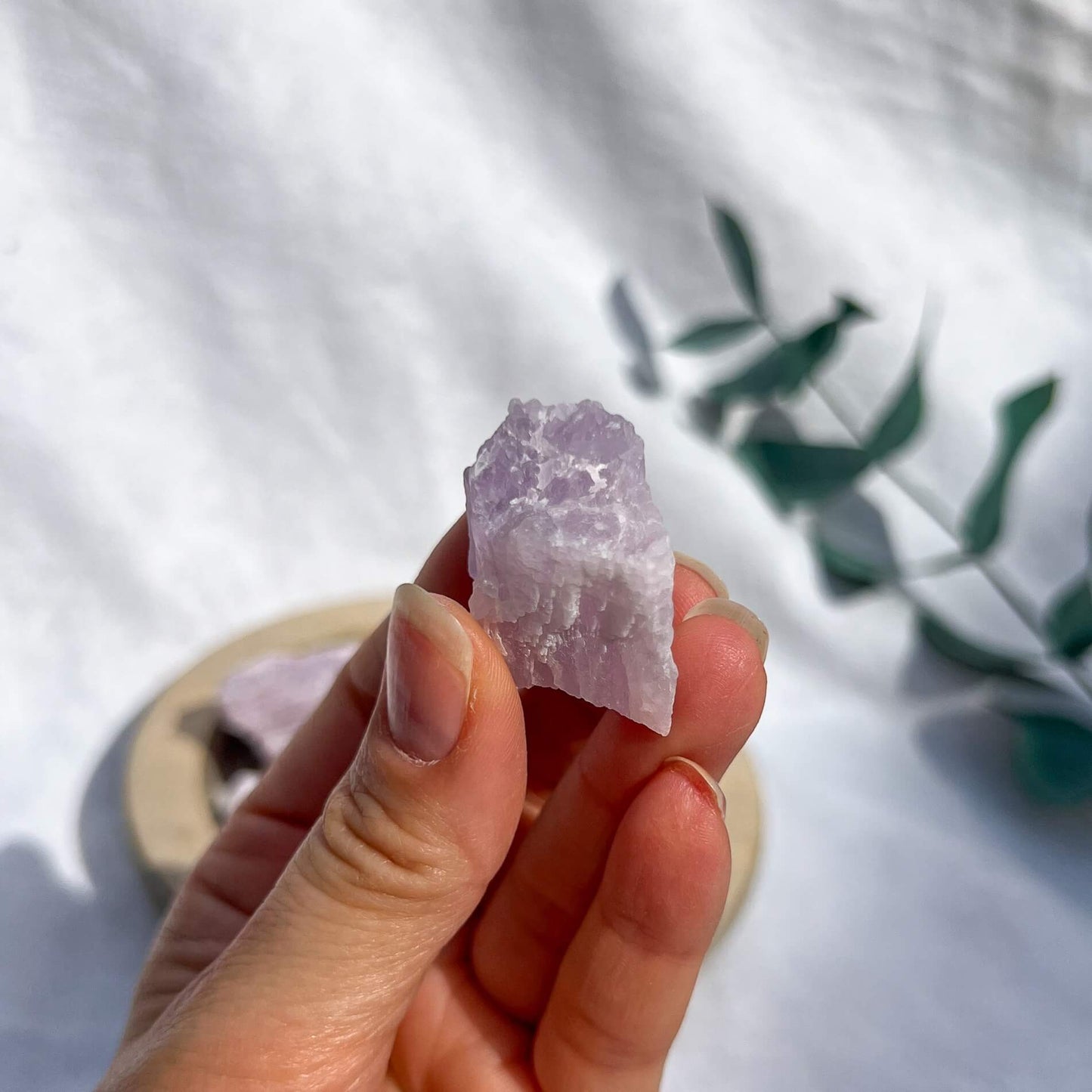 Kunzite Raw Crystal Pieces - Extra Small