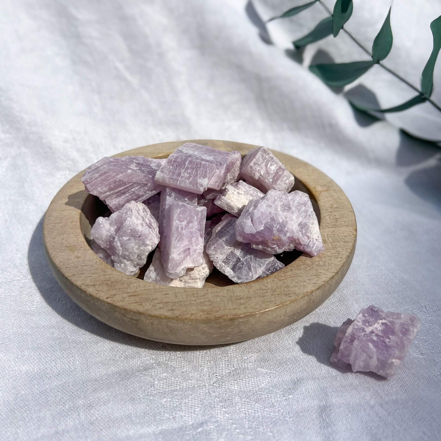 Kunzite Raw Crystal Pieces - Extra Small