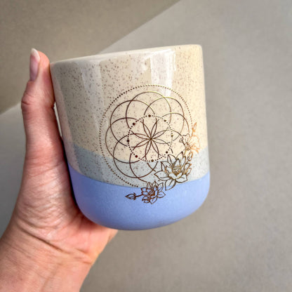 Meditation Candle: Sandalwood & Frankincense Essential Oil