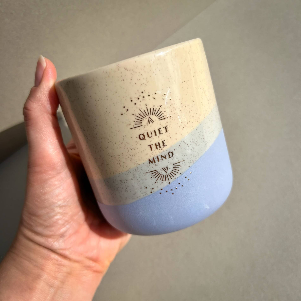 Meditation Candle: Sandalwood & Frankincense Essential Oil