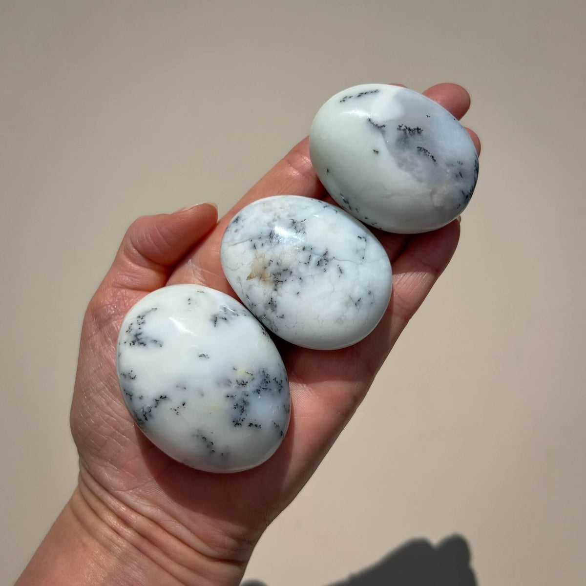 Crystal Palmstones - Merlinite