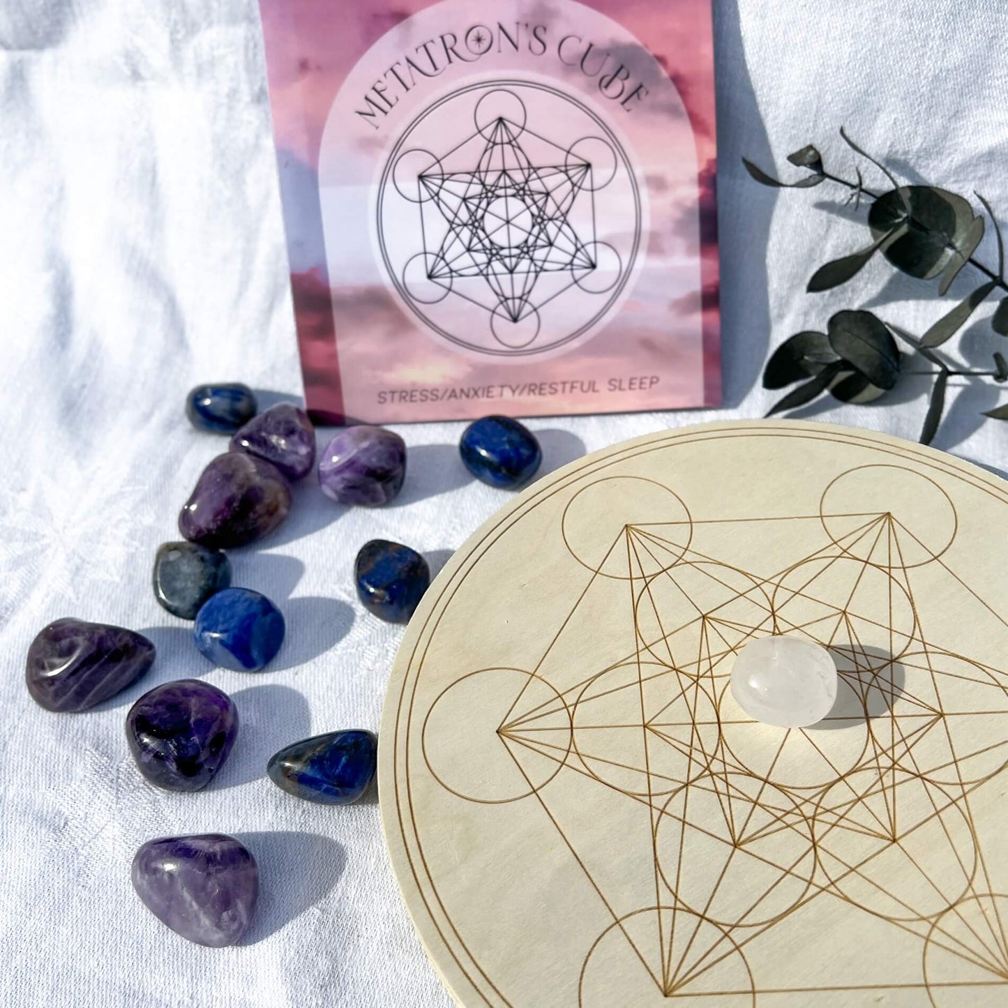 Crystal Grid Set: Metatron's Cube