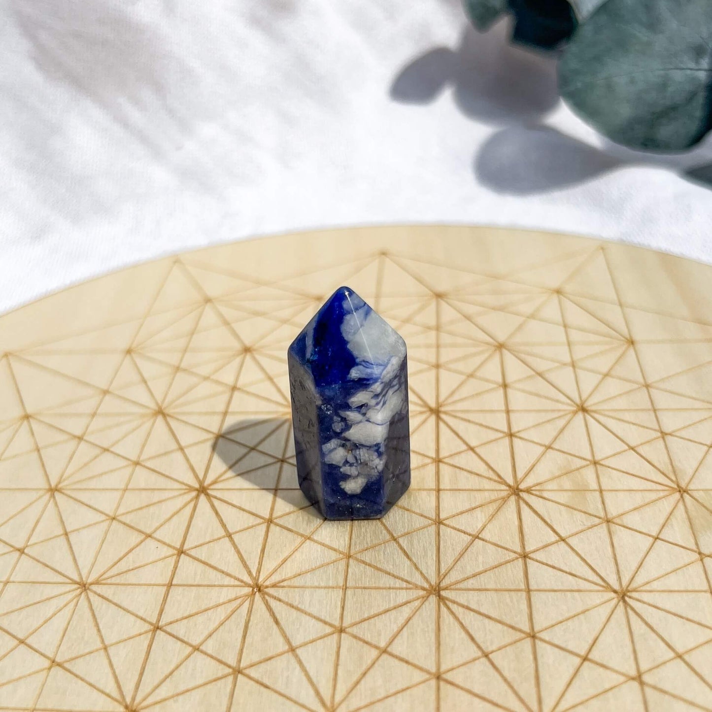 Mini Crystal Tower - Sodalite