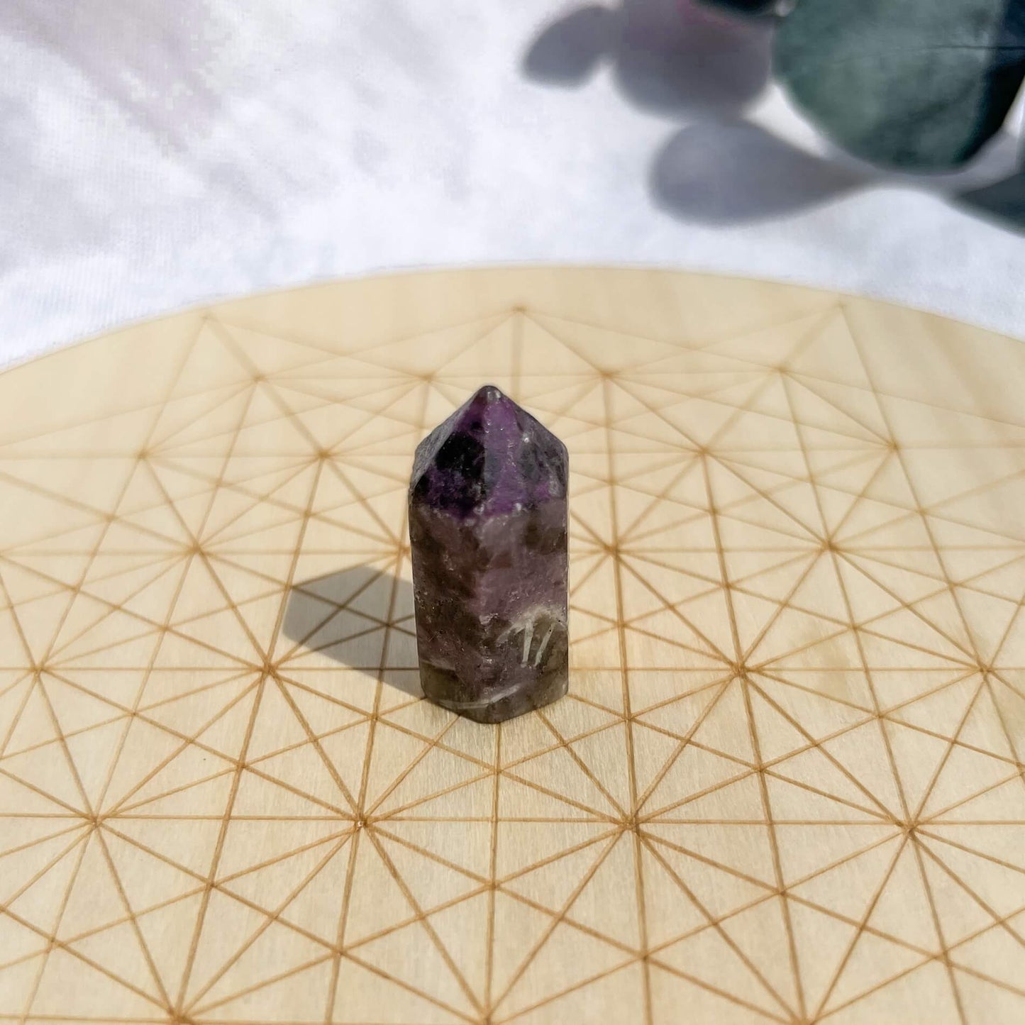 Mini Crystal Tower - Lepidolite