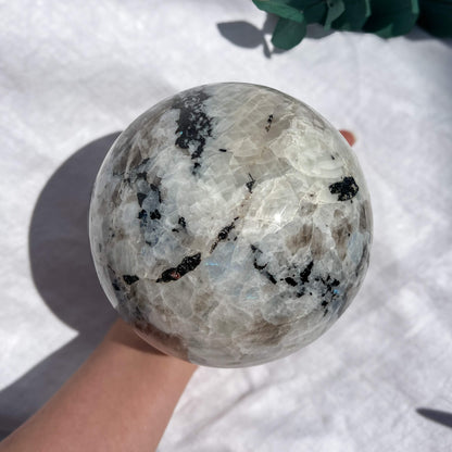 Rainbow Moonstone Sphere 135mm