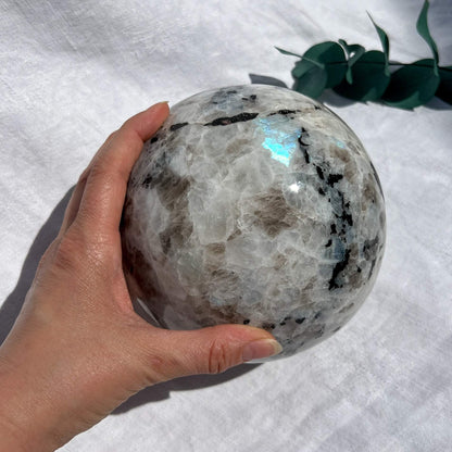 Rainbow Moonstone Sphere 135mm