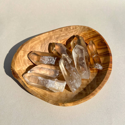 Natural Citrine Crystal Points