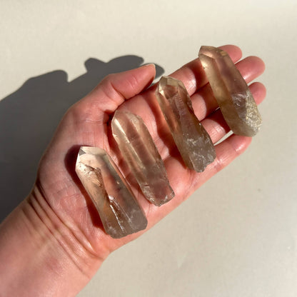 Natural Citrine Crystal Points