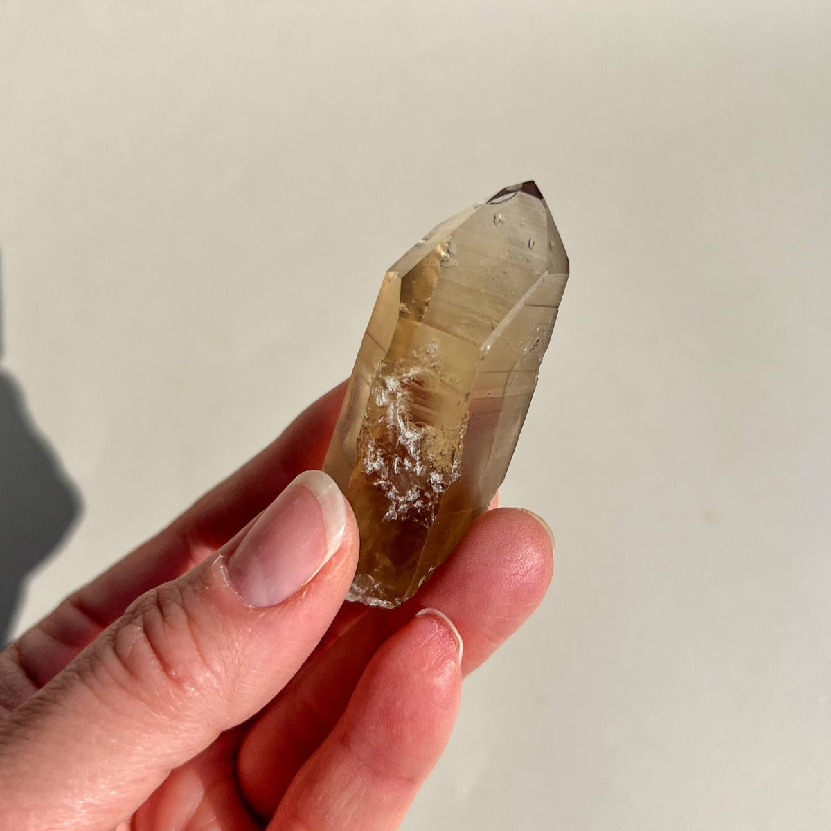 Natural Citrine Crystal Points