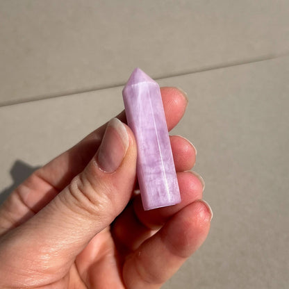 Crystal Tower - Pink Kunzite (A)