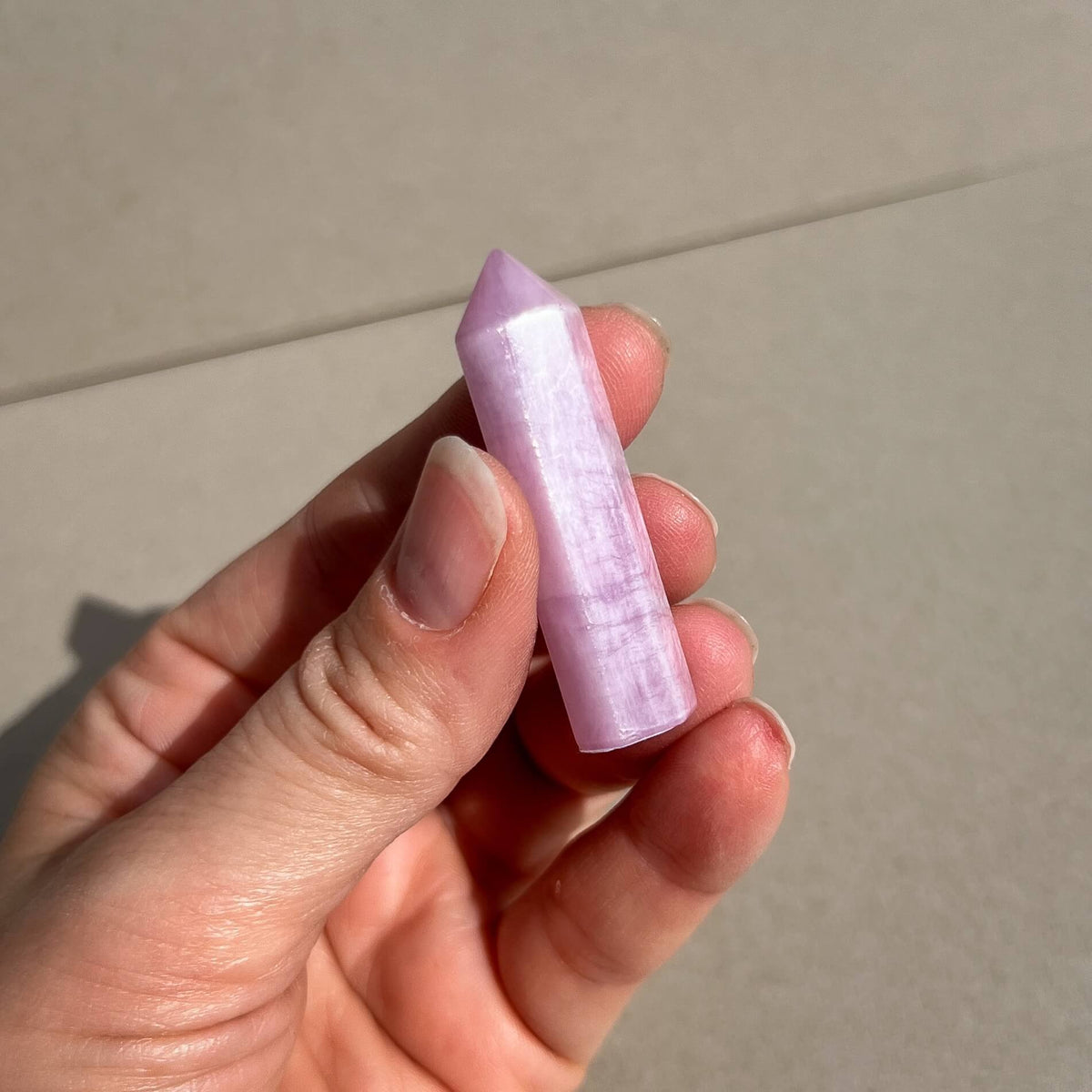 Crystal Tower - Pink Kunzite (A)