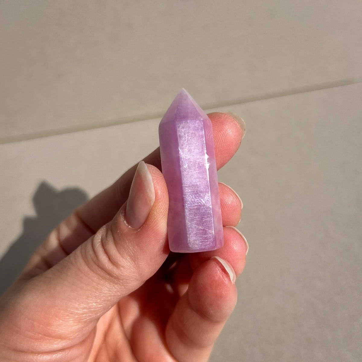Crystal Tower - Pink Kunzite (B)