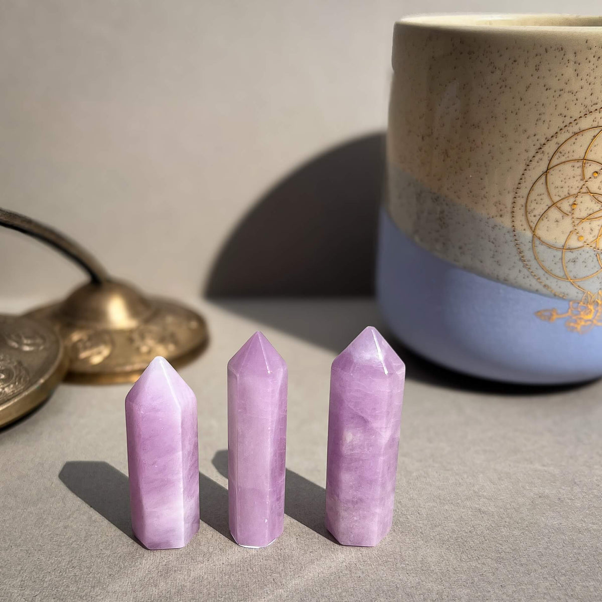Crystal Tower - Pink Kunzite (B)