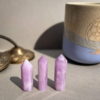 Crystal Tower - Pink Kunzite (B)