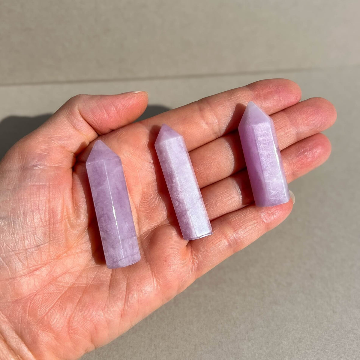 Crystal Tower - Pink Kunzite (B)