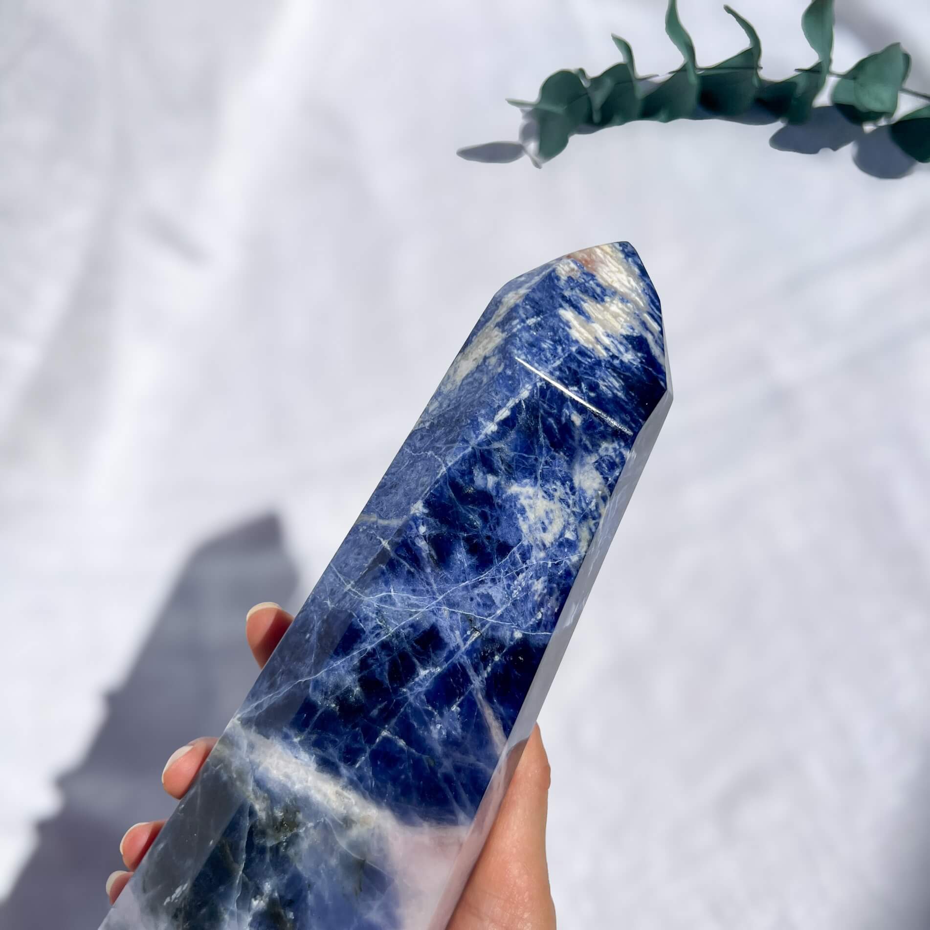 Pink Sodalite Tower XXL - A