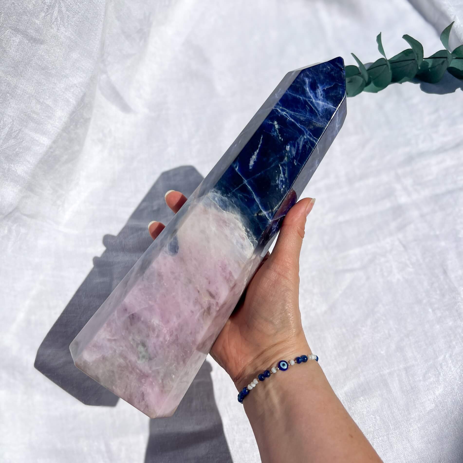 Pink Sodalite Tower XXL - B