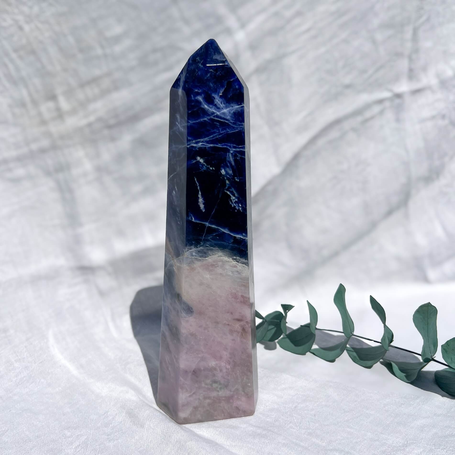 Pink Sodalite Tower XXL - B
