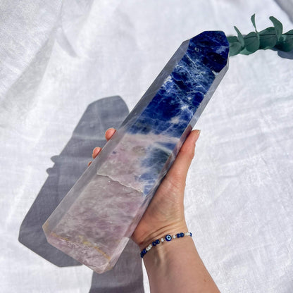 Pink Sodalite Tower XXL - B