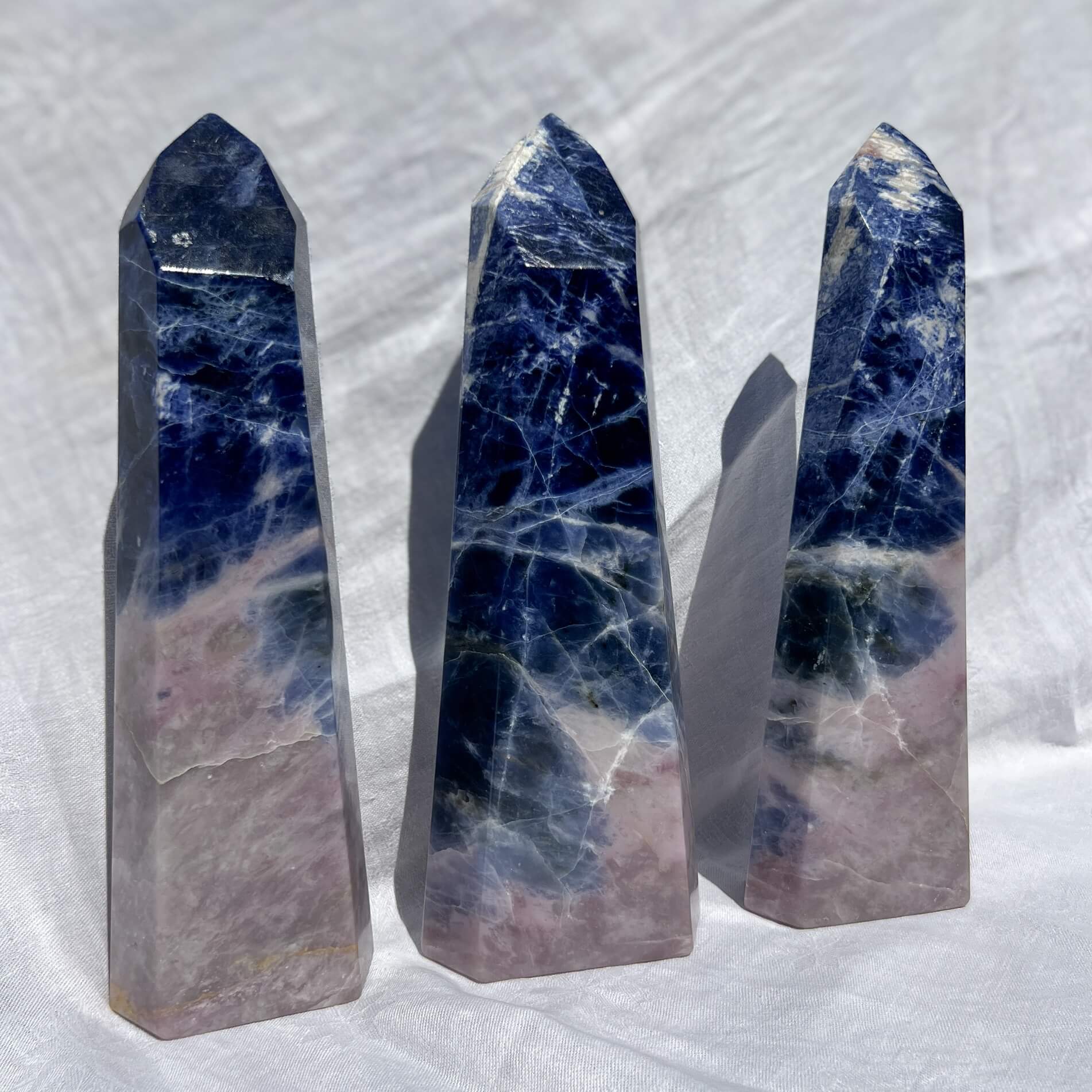 Pink Sodalite Tower XXL - A