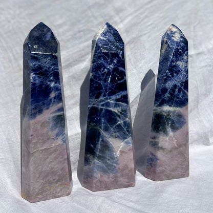 Pink Sodalite Tower XXL - A