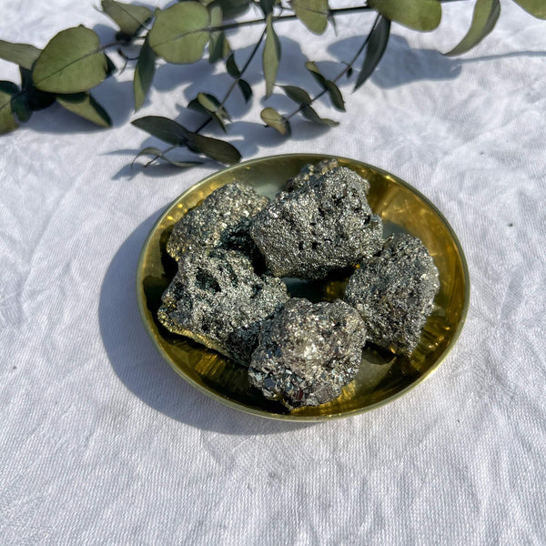 Pyrite Crystal Cluster - Small – Rock + Realm