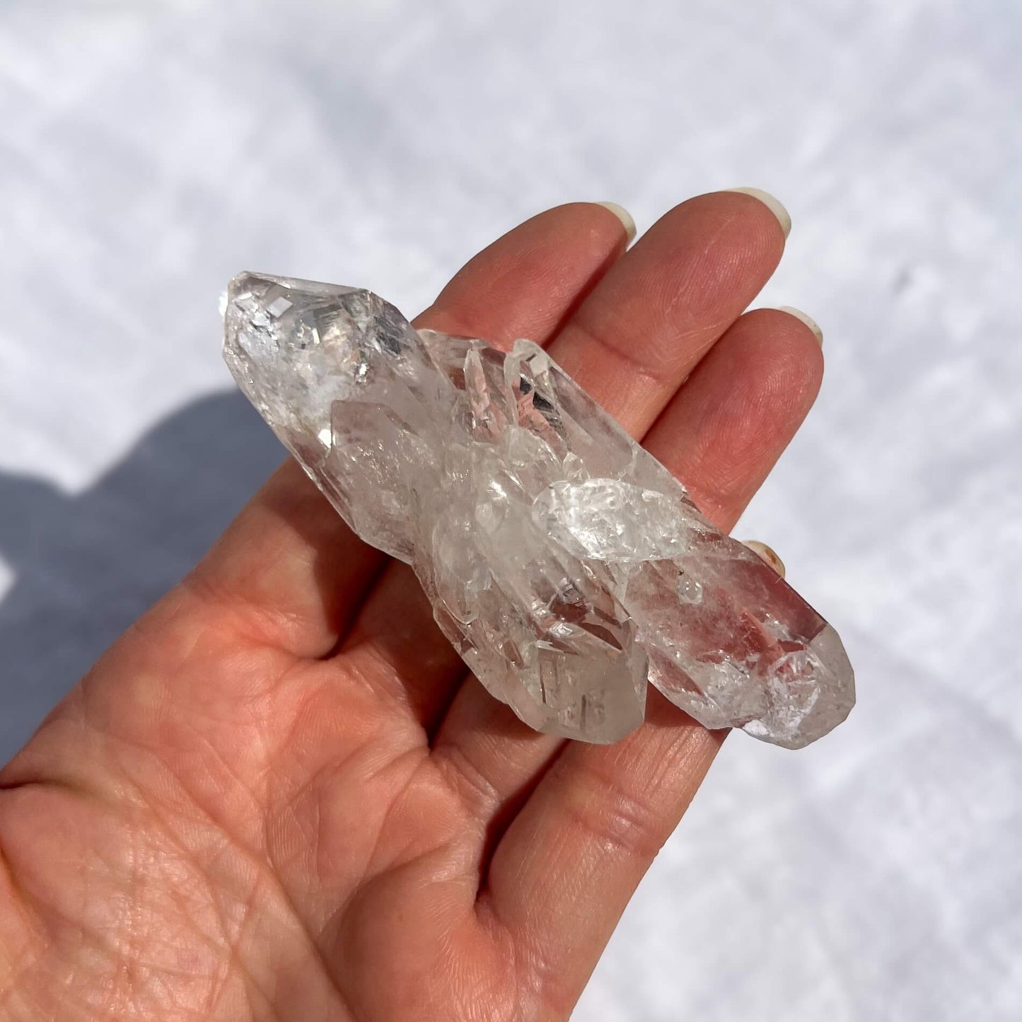 Brazilian Clear Quartz Double Terminated Points - XL