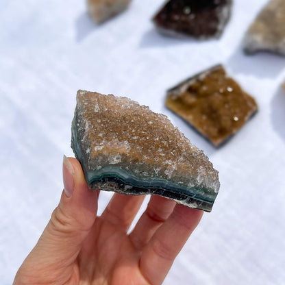 Rainbow Amethyst Crystal Cluster