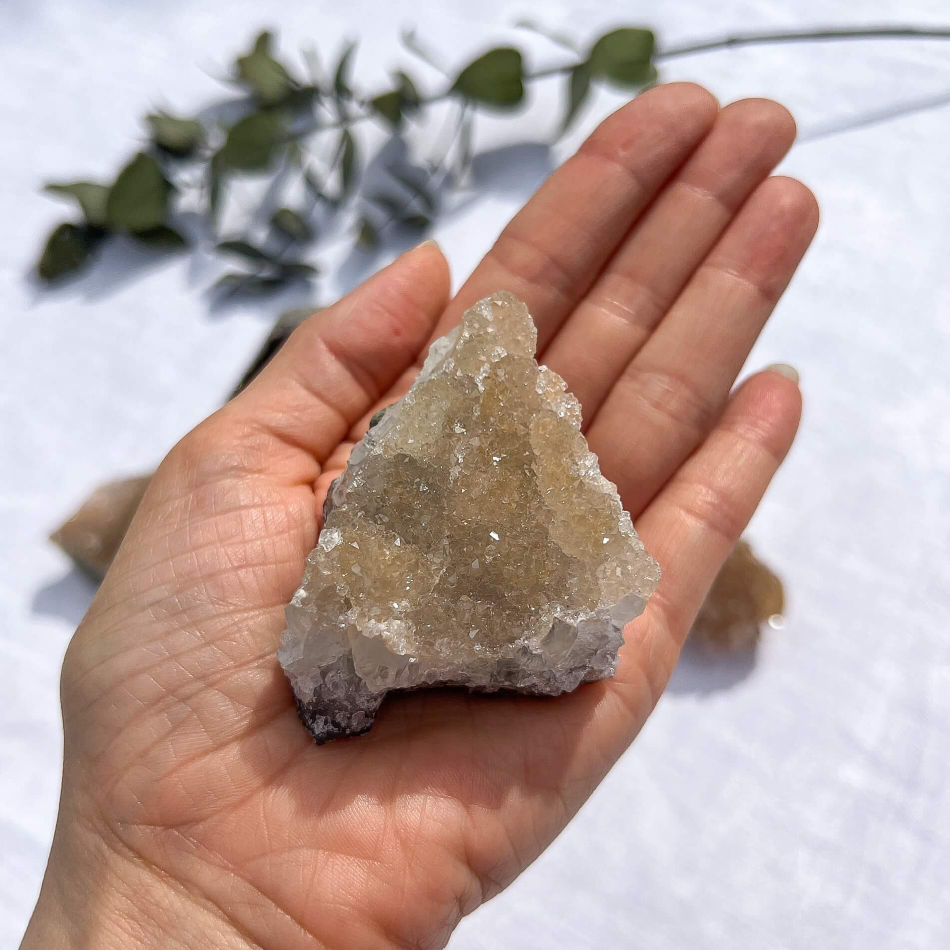 Rainbow Amethyst Crystal Cluster