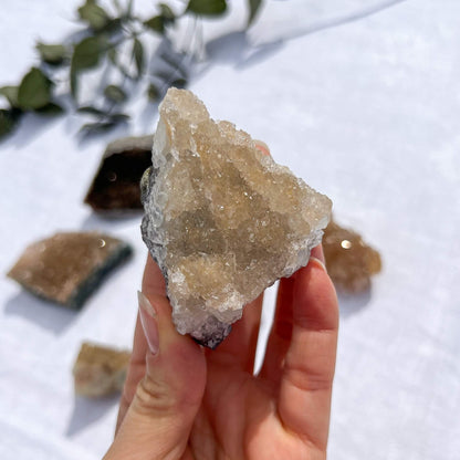 Rainbow Amethyst Crystal Cluster