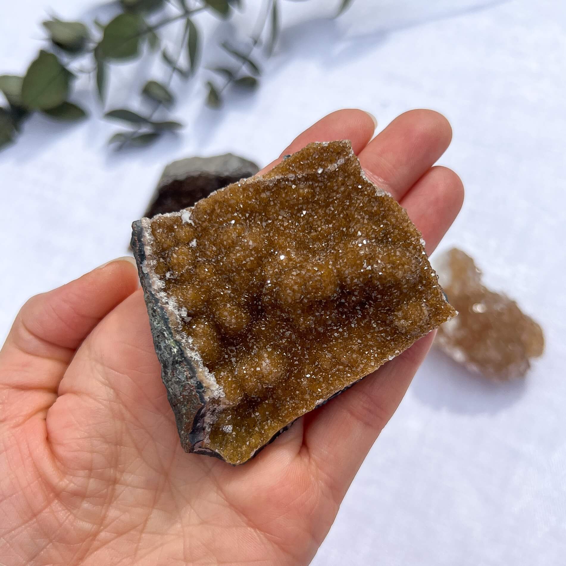 Rainbow Amethyst Crystal Cluster