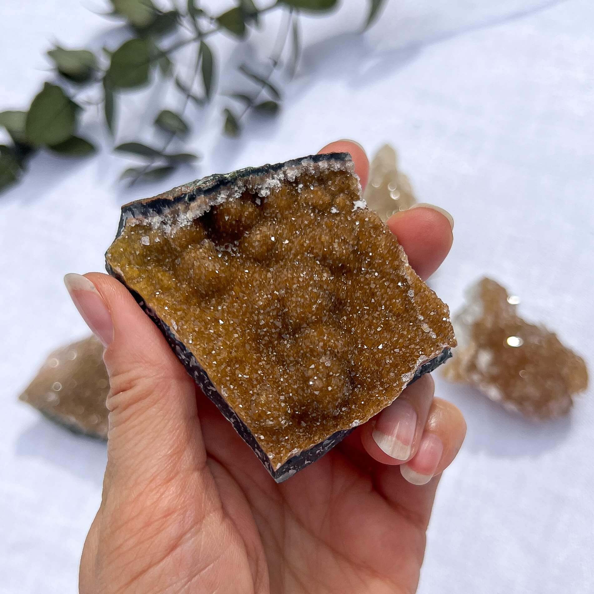 Rainbow Amethyst Crystal Cluster