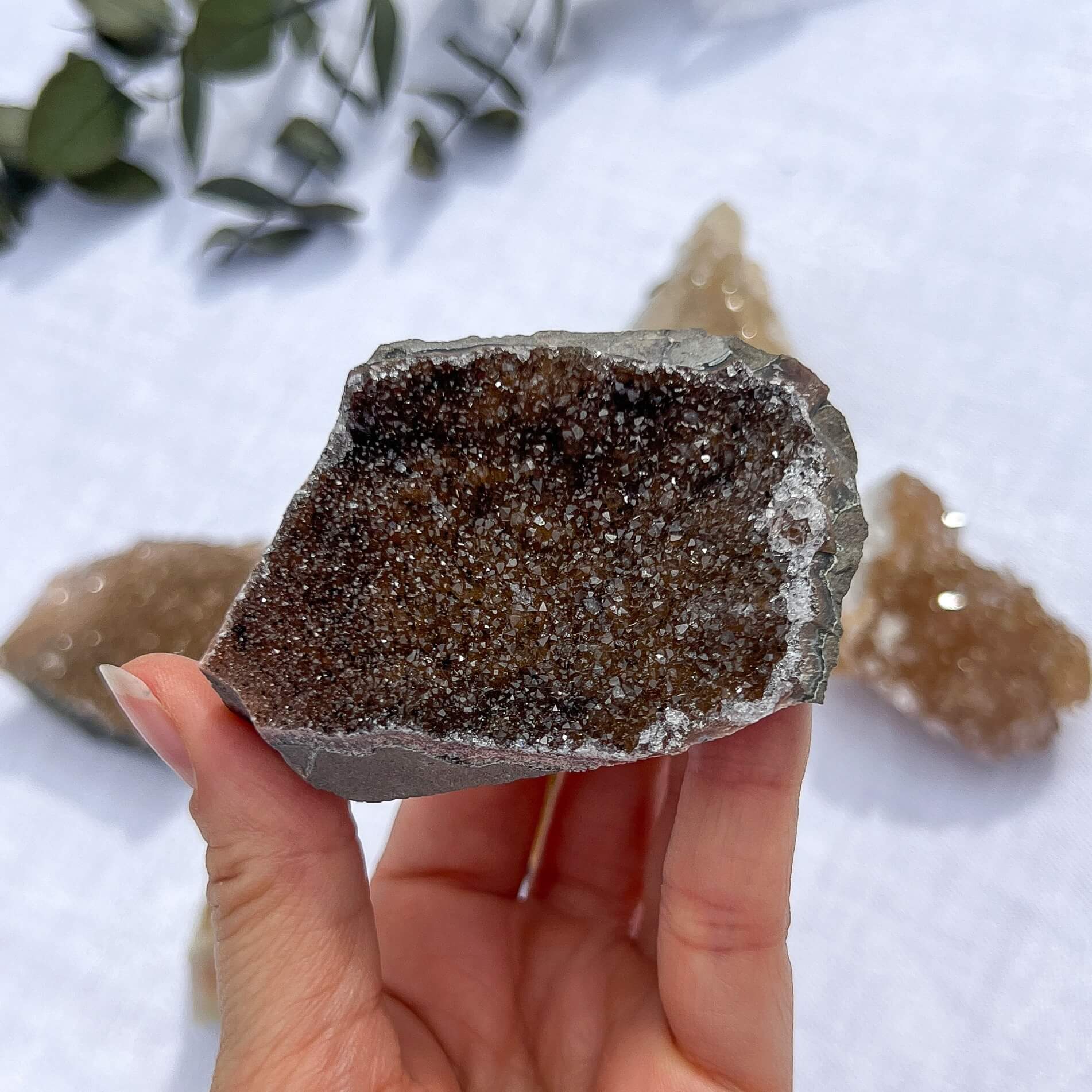 Rainbow Amethyst Crystal Cluster