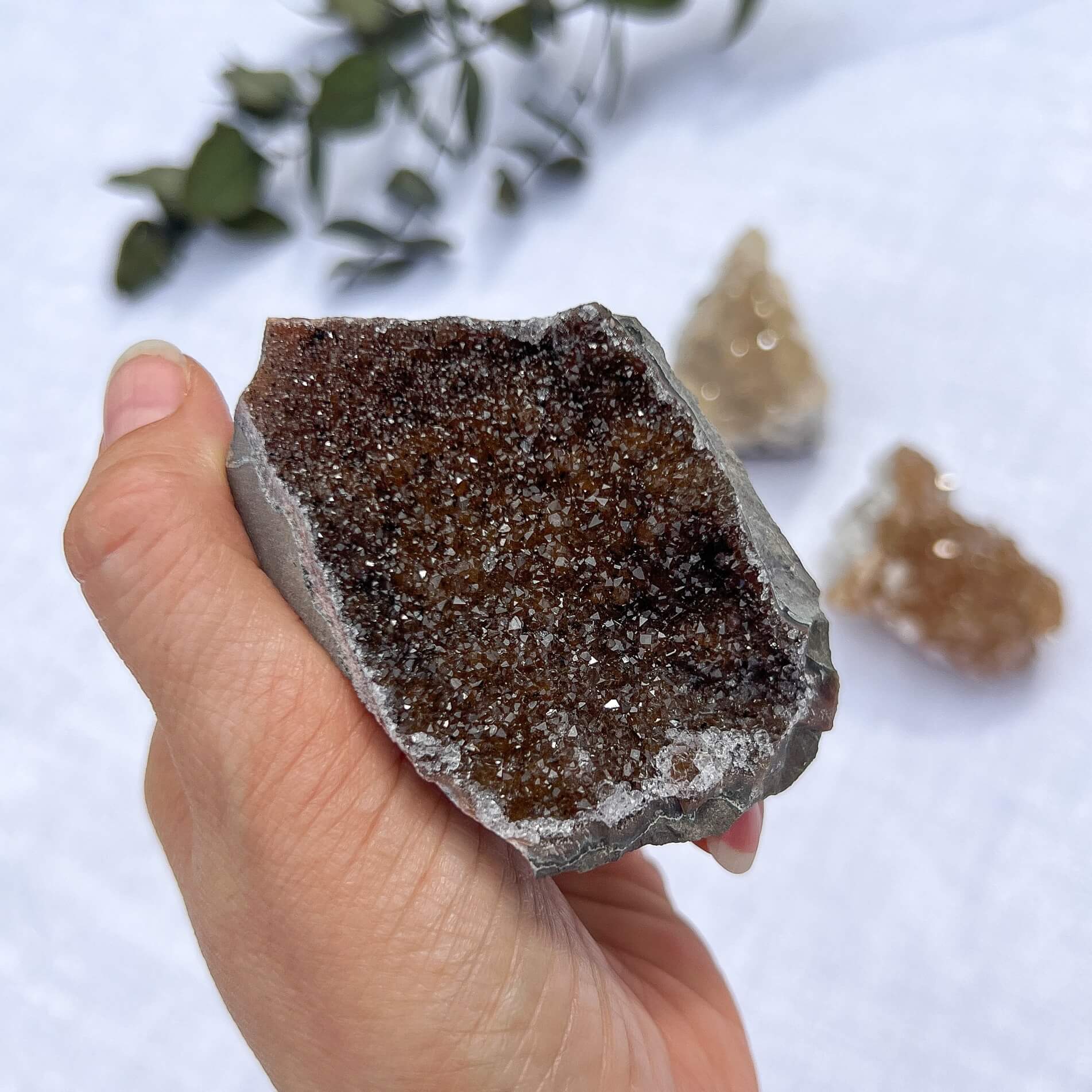 Rainbow Amethyst Crystal Cluster