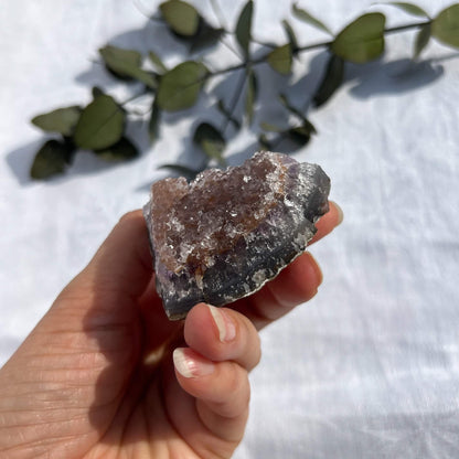 Rainbow Amethyst Crystal Cluster