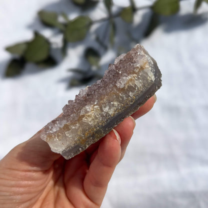 Rainbow Amethyst Crystal Cluster