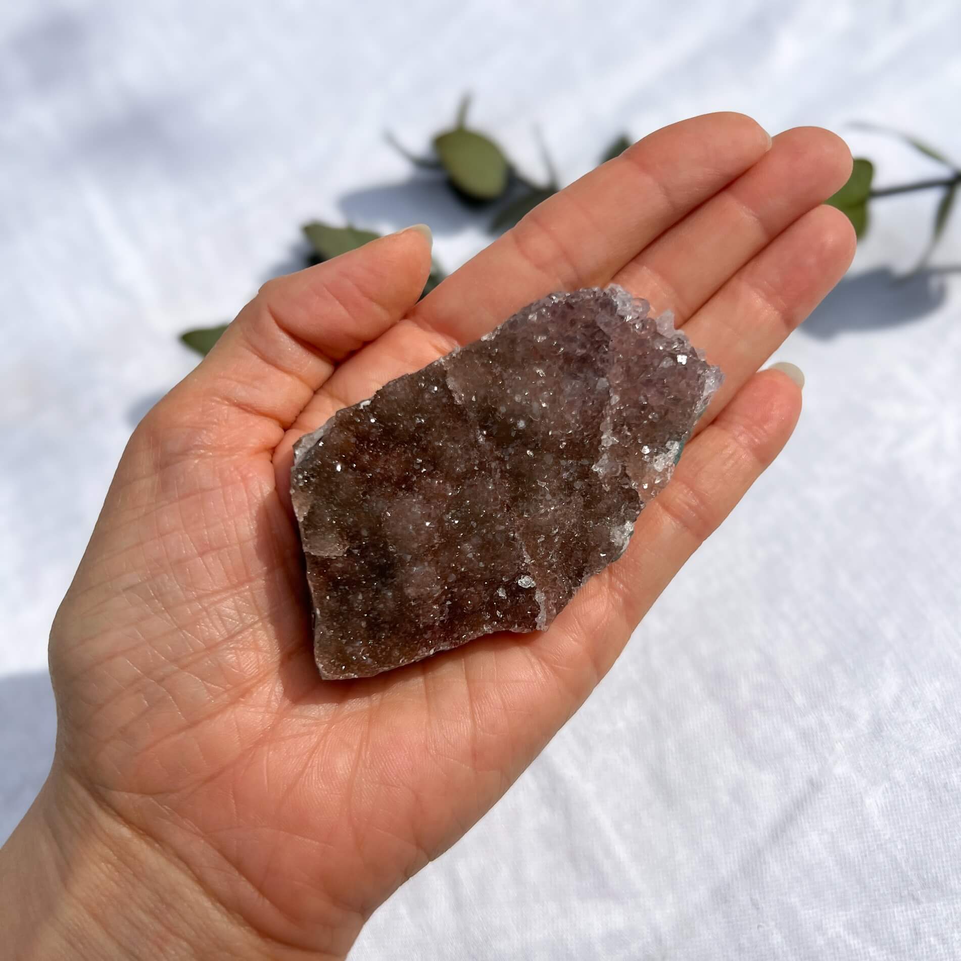Rainbow Amethyst Crystal Cluster