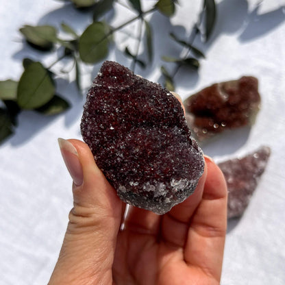 Rainbow Amethyst Crystal Cluster