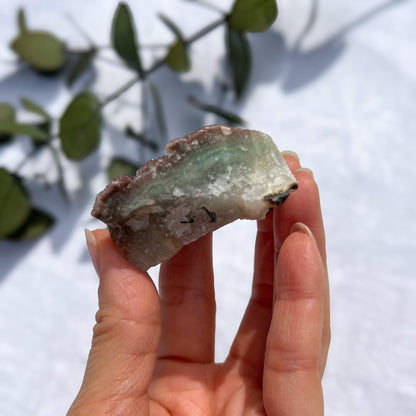 Rainbow Amethyst Crystal Cluster