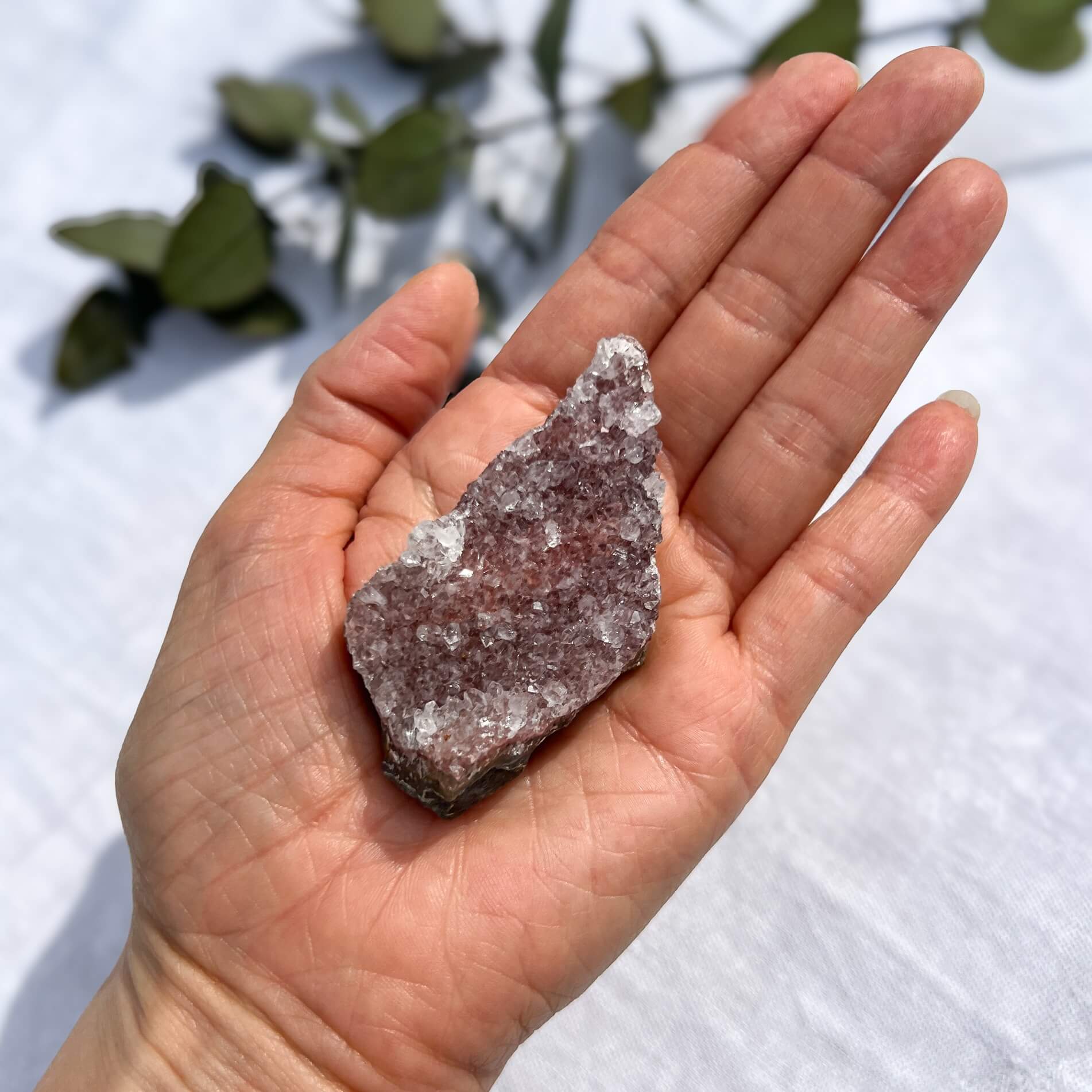 Rainbow Amethyst Crystal Cluster