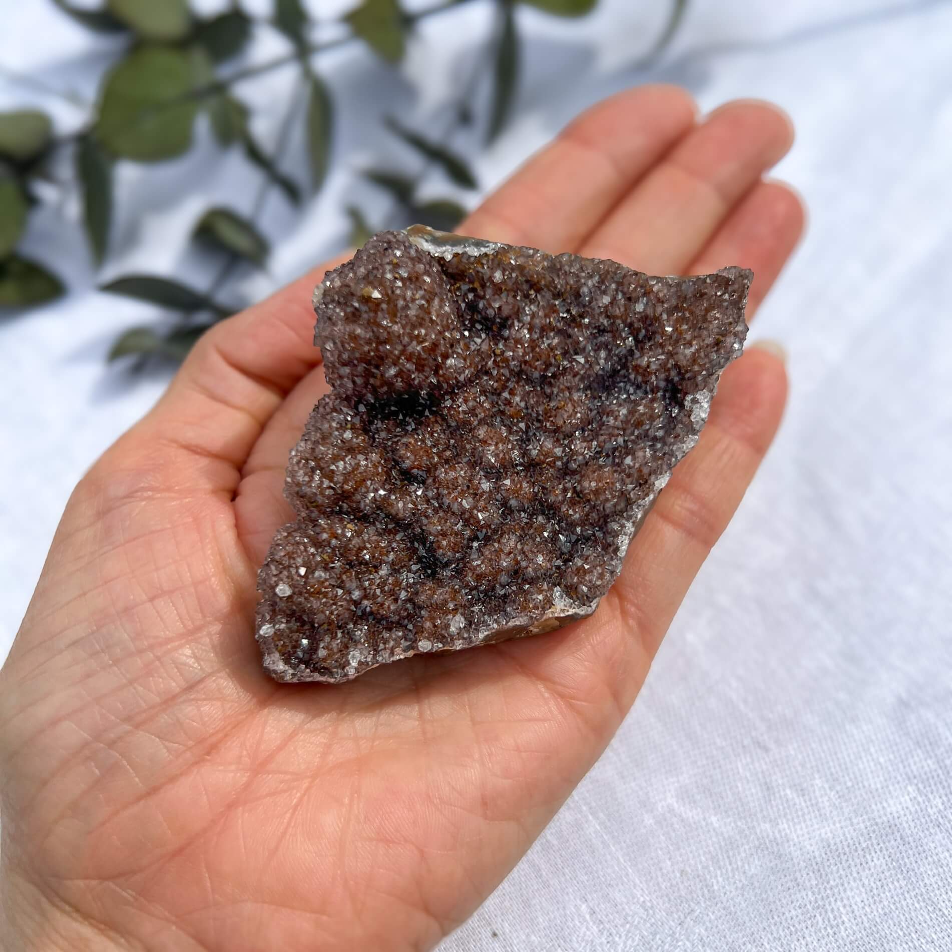 Rainbow Amethyst Crystal Cluster