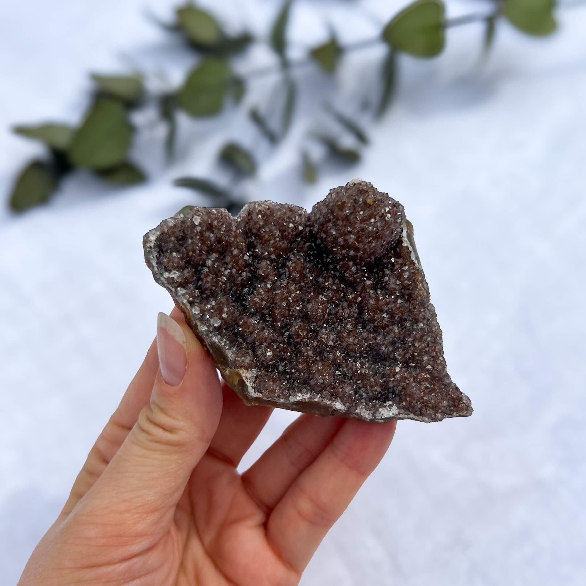 Rainbow Amethyst Crystal Cluster