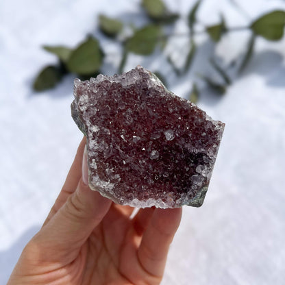 Rainbow Amethyst Crystal Cluster