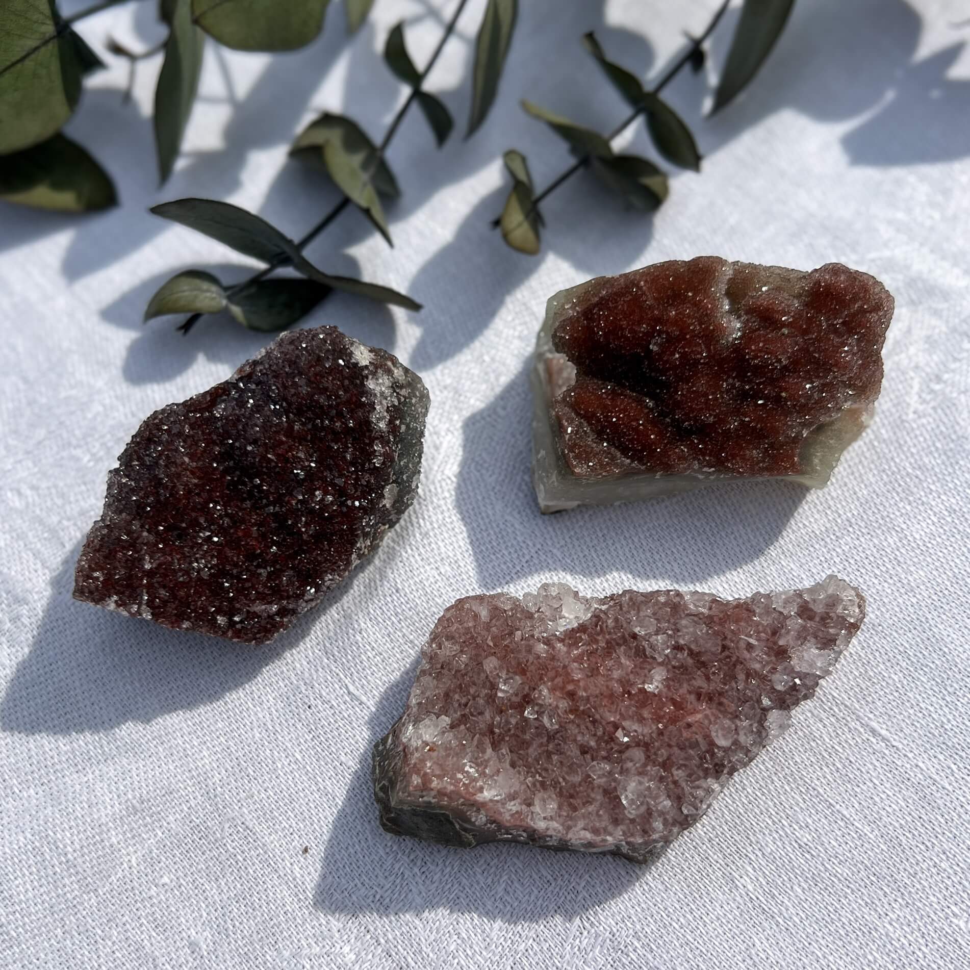 Rainbow Amethyst Crystal Cluster