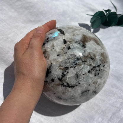 Rainbow Moonstone Sphere 135mm
