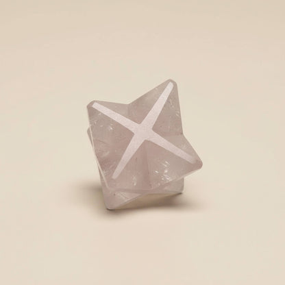 Rose Quartz Merkaba