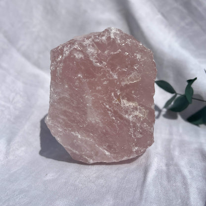 Rose Quartz Raw Display Crystal