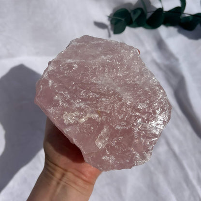Rose Quartz Raw Display Crystal